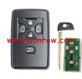 For Toyota 5 button Smart Key with 433.92MHz ASK Board No.:0780  ID71 CHIP: P1=94