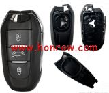 For NEW Peugeot 3 button remote key blank with HU83 blade