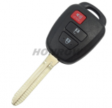 For To 2+1 button remote key with 315MHZ (FCC ID is FCC:HYQ12BEL)