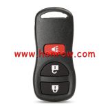 For Nissan X-TRAIL remote Key with 433MHZ  FCC ID:  KBRASTU15 FCCID: CWTWB1U733 / CWTWB1U821 / CWTWB1U415 / KBRASTU15