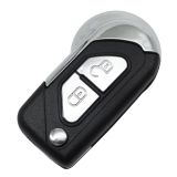 For Peu 2 button flip remote key blank with VA2 & 307 blade