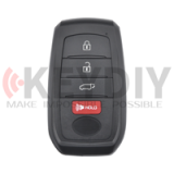 Universal KEYDIY ZB35-4 KD Smart Key Remote for KD-X2 KD Car Key Remote Fit More than 2000 Models 