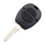 For Nis 2 button remote key blank with A32 blade