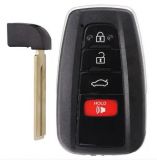 For Toy 4 button ASK 314.3MHz Smart Remote Key 8Achip TOY12  FCC ID:14FBE-0410 P4 [91 00 A9 A9]