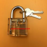 For Transparent Visible Pick Cutaway Mini Practice View Padlock Lock Training Skill For Locksmith
