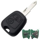 For Cit 2 button remote key with 206 blade 433Mhz PCF7961 Chip