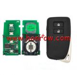 Lonsdor 8A Universal Smart Car Key for Toyota Lexus 2 button Universal Smart Key for K518 and KH100