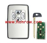 For Toyota 4 button Smart Key with 433.92MHz ASK Board No. 0780  ID71 CHIP: P1=94