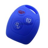 For Ford 3 button Silicone case blue MOQ:50PCS