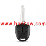 For Mitsubish 3 button remote key blank with MIT11R Blade Without Logo