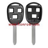 For High quality Toy 3 button remote key blank with TOY43 blade