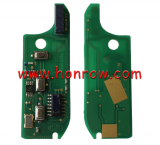 Original PCB +AF key shell For Fiat Magnet Marelli BSI 3 button remote key With PCF7946 Chip and 433.92Mhz