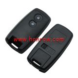 For Suz 2 button remote key blank