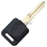 For Nis transponder key blank Without Logo （the plastic part is square）