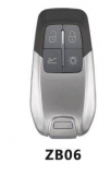 KEYDIY Remote key 3 button ZB06 4 button smart key for KD900 URG200 KDX2 KD MAX