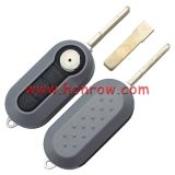 For Fi 3 button flip remote key blank (Gray Color)