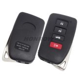 For Le 3+1 button modified remote key blank