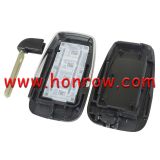 For Toy 3 button remote key blank can put vvdi toyota smart pcb card with logo