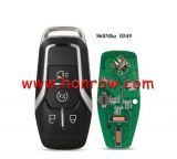 For Ford 4 button Keyless-Go Remote Key with FSK 868MHz NCF2951F / HITAG PRO / 49 CHIP / FCC ID: M3N-A2C31243600 / HU101