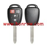 For high quality Toy 3+1 button remote key blank enhanced version