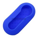 For Fiat Silicone case (blue color) (MOQ:50pcs)