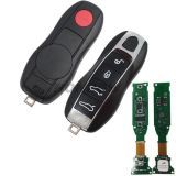 For Por 4+1 button keyless remote key with PCF7945PC1800 Chip 434mhz