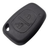 For Ren Clio&Kangoo 2 button remote key with 433Mhz and ID46  PCF7947 (After 2000 year car)