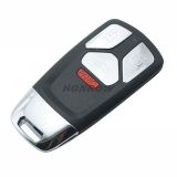 For Audi allroad  3+1 button  B9 Q5 Q7 TT TTS keyless remote key blank