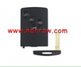 For Renault 4 button remote key blank