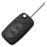 For Au 3 button remote key blank without panic (1616 battery Small battery)