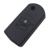 For Mazda 2 button Silicone case Black color (MOQ: 5pcs)