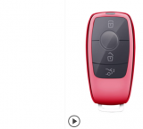 For Benz TPU protective key case red color  MOQ:5pcs