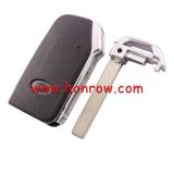 For Ki 3 button remote key blank without  battery holder, buttons on the side
