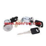 For Ford Car Front Door Lock Cylinder Set XL2Z7821990AC F87Z7821990BA Replacement For Ford E150 E250 E350