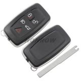 For Rangrover 5 button remote key blank with key blade