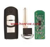 For Mazda 3 button Smart Remote Key  FSK 433MHz ID49 FCCID: WAZSKE13E01 /WAZSKE13D02 System: Mitsubishi system