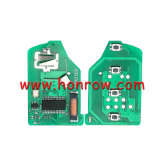 For Mitsubishi 2 button remote key with HITAG3 ID47 Chip 433MHz  FCC ID: J166E P/N: 6370C134