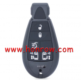 For Chrysler 5 button remote key with 433MHz PCF7941A ID46 Chip  P/N: 56046710AE / 56046710AF / 56046710AG For Chrysler Grand Voyager With Electronic Sliding Doors         2008-2013