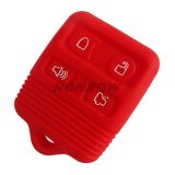 For Ford 4 button silicon case(blue,red. Please choose the color)MOQ:50pcs