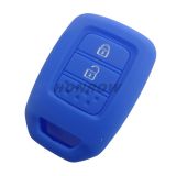 For Honda 2 button Silicone case (Blue color) (MOQ:50pcs)