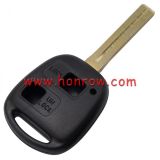 For Le 2 button remote key blank with TOY48 blade (short blade-37mm)