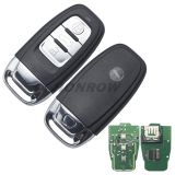 For KYDZ Audi hot sale A4L, Q5 3 button non-keyless remote key with 868Mhz and 7945 Chip  Model： 8TO-959-754C 8TO-959-754G 8KO-959-754G 8KO-959-754J 8KO-959-754C 