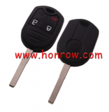 For Ford 3 button remote key with 315mhz ASK Without 4D63 Chip