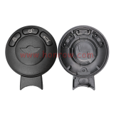 For BMW MINI 3 Button remote key blank ,the battery place on the back