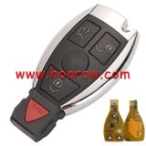 Xhorse VVDI BE key for Benz 3+1 button remote key with 315Mhz/433mhz, without bonus points