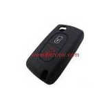 For Peugeot 2 button Silicone case (black color)