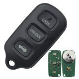 For To 3+1 button remote key with 314.4mhz  FCC:HYQ12BBX-314.4mhz HYQ12BAN -314.4mhz HYQ1512Y--314.4mhz the 3 model, same remote