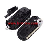 For Fiat 3 button remote key blank 