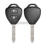For high quality Toy 2 button remote key blank with toy43 blade enhanced version