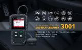 LAUNCH  CR3001 Full OBD2 scanner OBDII Engine Code Reader Car Diagnostic tool Multilingual free update